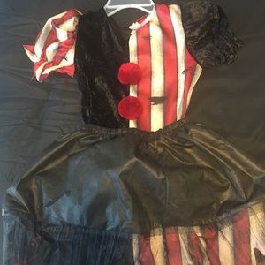 Creepy Clown Halloween Costume